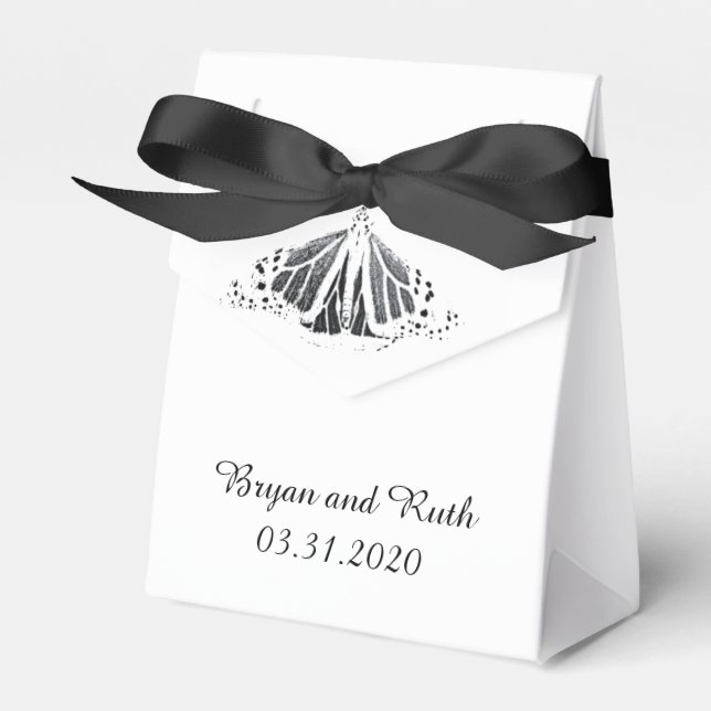 Monarch outline favor box (Front Side)