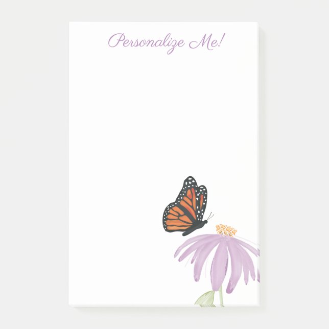 Monarch Post-it® Notes 4 x 6 (Front)