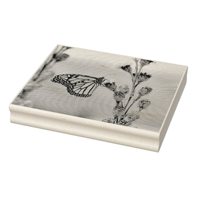 Monarch Rubber Stamp (Stamp)