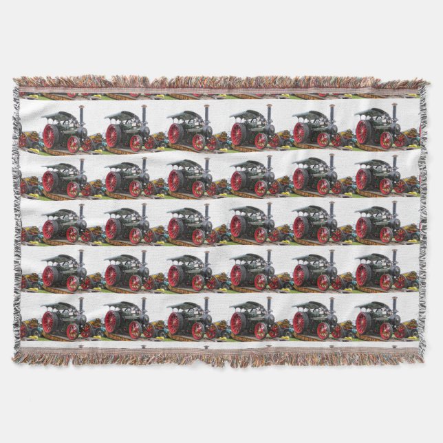 Monarch traction engines throw blanket (Front)