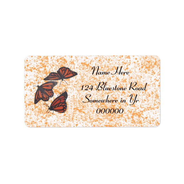 Monarch Trio Étiquettes (Devant)