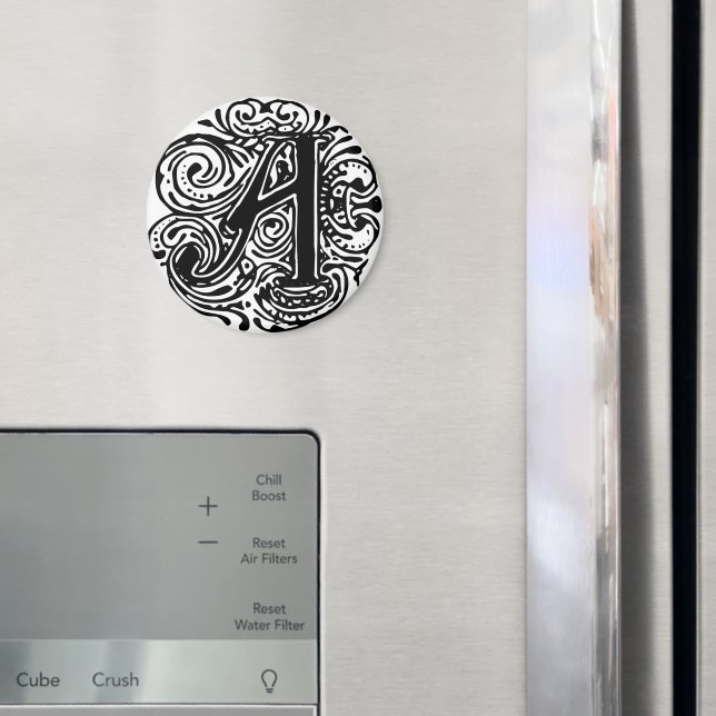 Monarchia "A" Magnet (In Situ (Fridge))