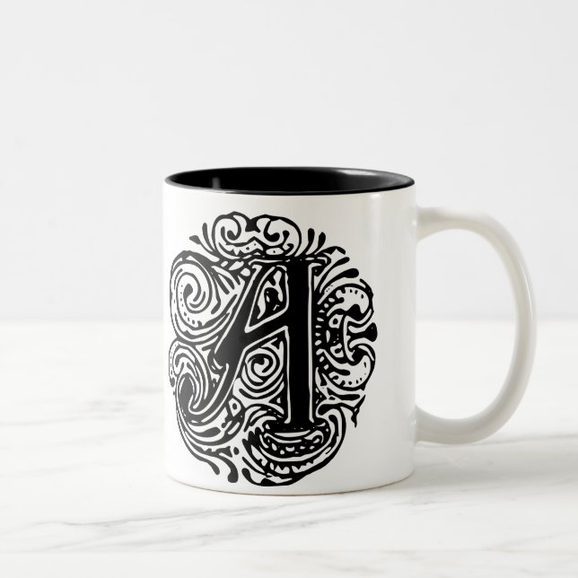 Monarchia "A" Two-Tone Coffee Mug (Right)
