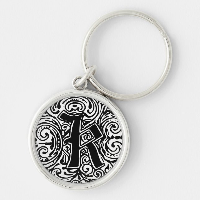 Monarchia "K" Keychain (Front)