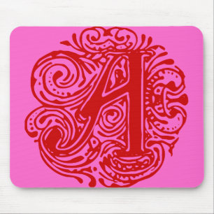 Monarchia Red "A" Mouse Pad