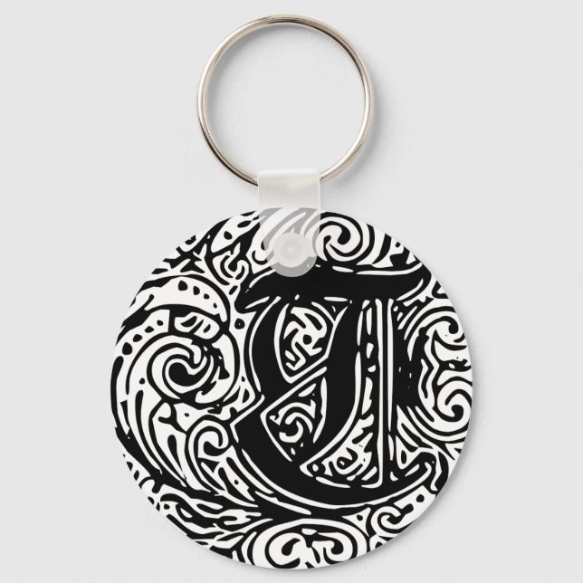 Monarchia "T" Keychain (Front)