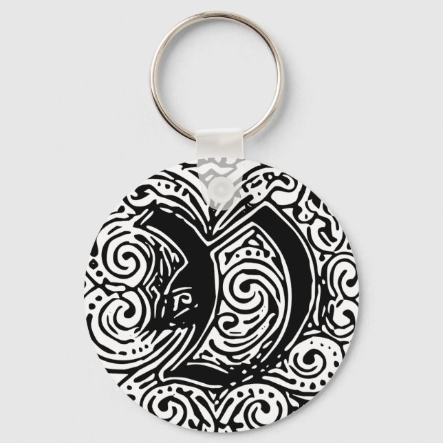 Monarchia "V" Keychain (Front)