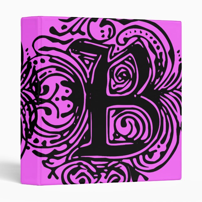 Monarchia White  "B" Binder (Front/Spine)