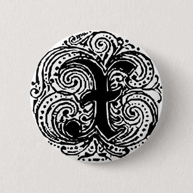 Monarchia "X" 2 Inch Round Button (Front)