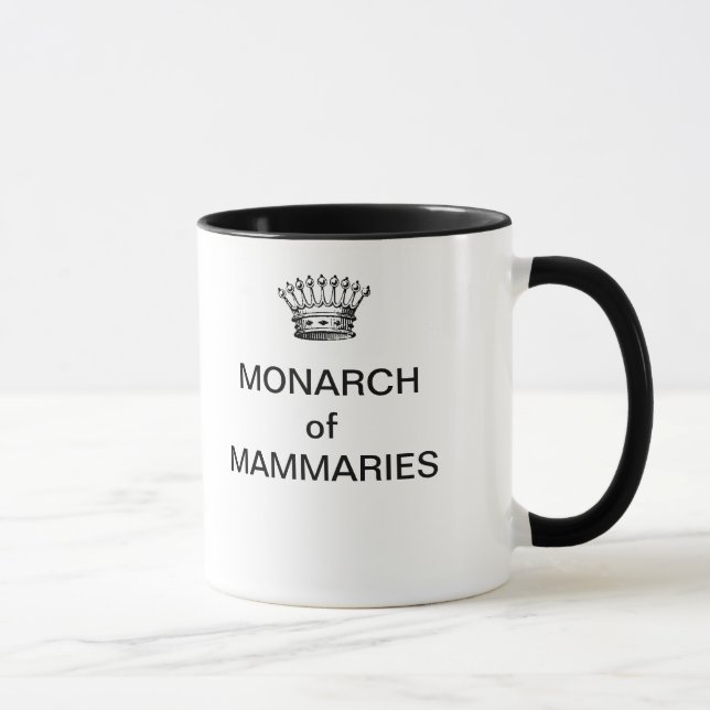 MONARQUE de tasse de café de MAMMARIES (Droite)