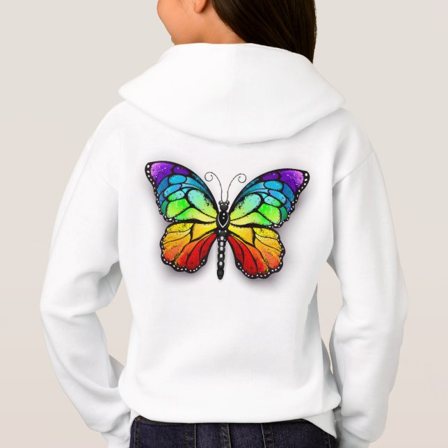 Monarque papillon arc-en-ciel (Dos)