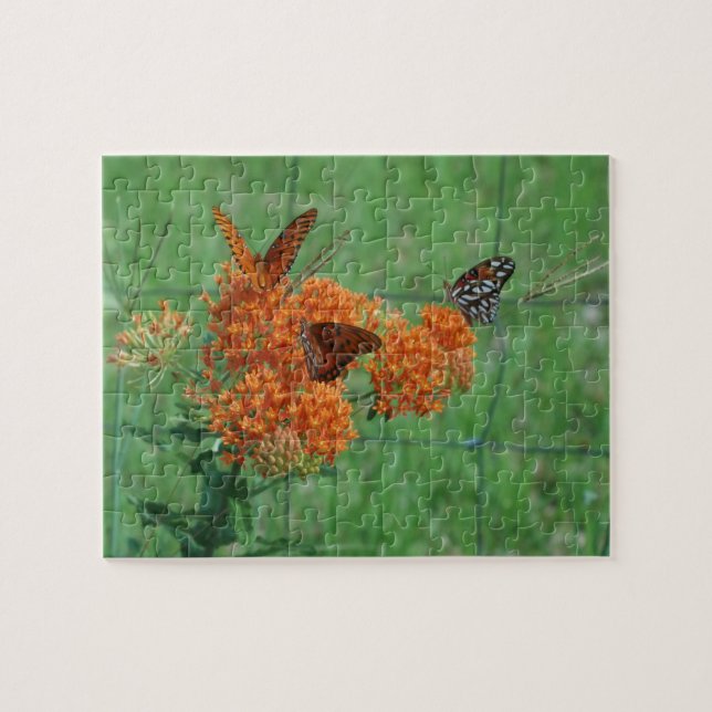 Monarque Papillons Puzzle (Horizontal)