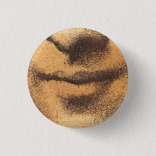 Mona's Smile Button (Front)