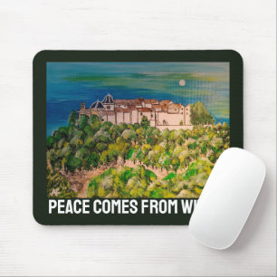Monasterio de San Miguel Painting by Alfred Fox Mouse Pad