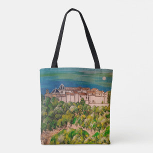 Monasterio de San Miguel Painting by Alfred Fox Tote Bag