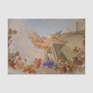 monastery abbey Neresheim tissue paper