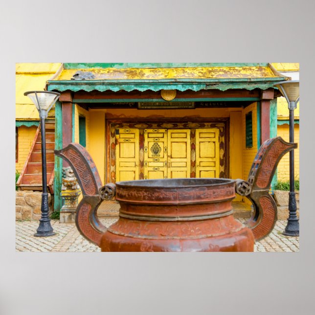 Monastery Building Exterior Poster (Front)