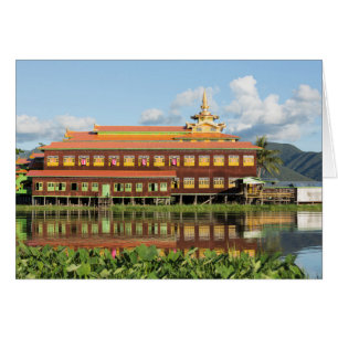 Monastery By A Lake