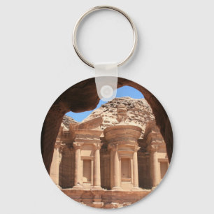 monastery petra keychain