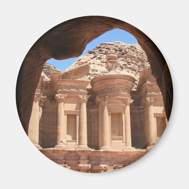 monastery petra magnet (Front)
