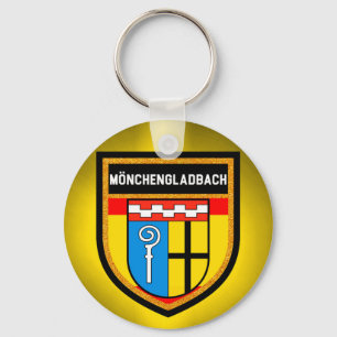 Mönchengladbach Flag Keychain