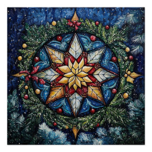 Moncirca - Santa Mandala 12/16 - Download Pos Poster