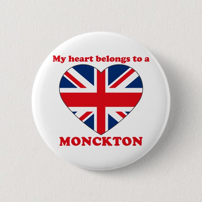 Monckton 2 Inch Round Button (Front)