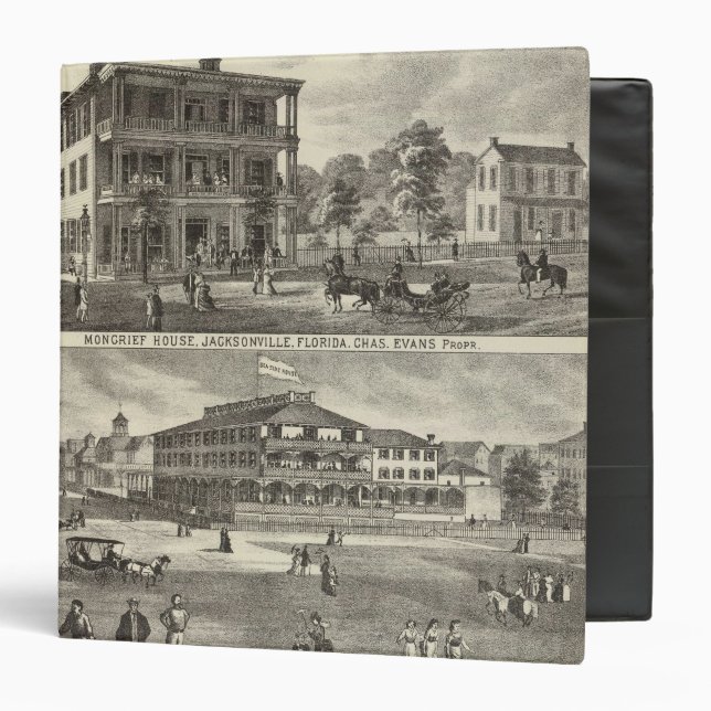 Moncrief House, Jacksonville Binder (Front/Inside)