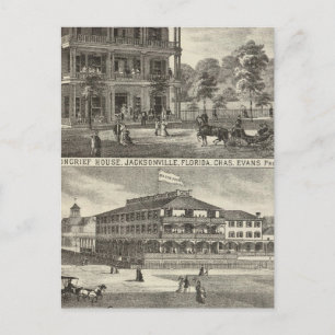 Moncrief House, Jacksonville Postcard