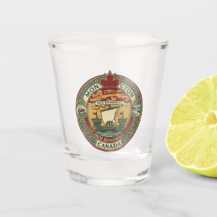 Moncton, New Brunswick Shot Glass