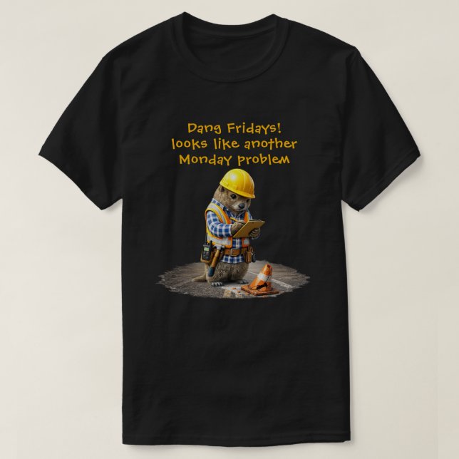 "Monday" (2) T-Shirt (Design Front)