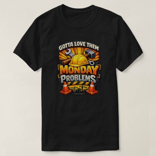 "Monday" (2) T-Shirt (Design Front)