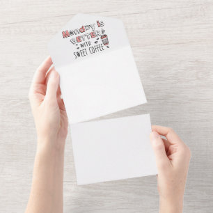 Monday is better with sweet coffee all in one invitation