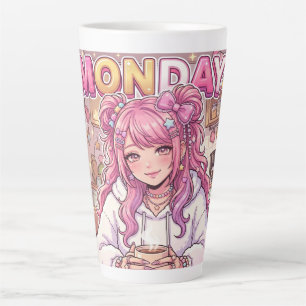 [MONDAY] Kansai Kirakira Gyaru "Momo-chan" Happy  Latte Mug