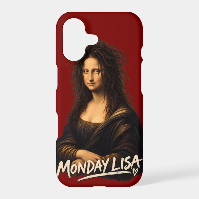 Monday Lisa Funny Renaissance Art (Back)