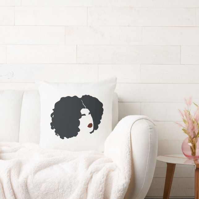 Monday Mantra  Throw Pillow (Couch)