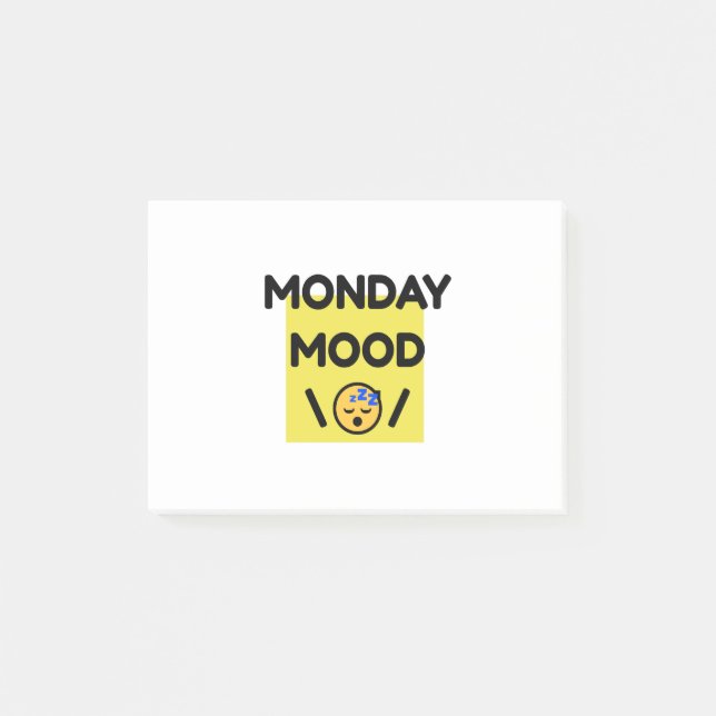 monday mode post-it notes (Front)