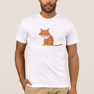 Monday Morning Cat Face T-Shirt