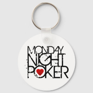 Monday Night Poker Keychain