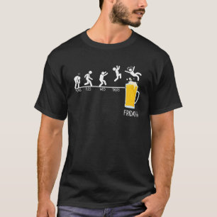 Monday Tuesday Wednesday Thursday Friday Funny Bee T-Shirt
