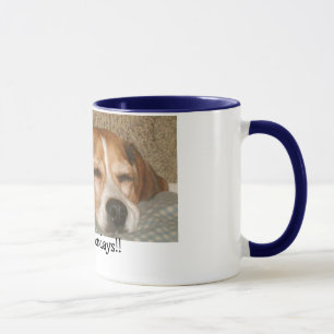 Mondays Beagle Mug