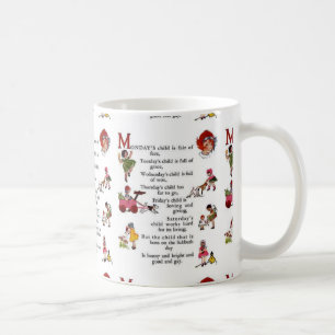 Monday's Child Coffee Mug