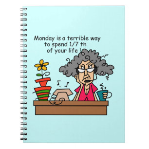 Mondays Humour Notebook