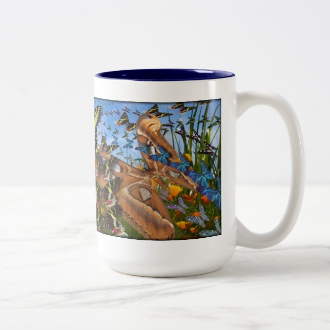 Monday's Inspiration Two-Tone Coffee Mug (Right)