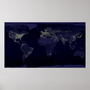 Monde de nuit poster