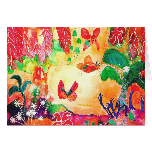 Monde de papillon (Devant horizontal)