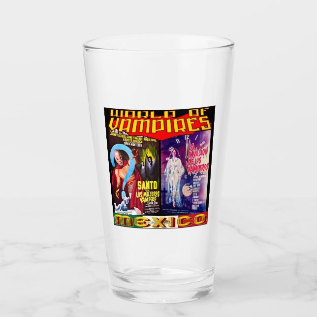 Monde des Vampires Verre MEXIQUE (Devant)