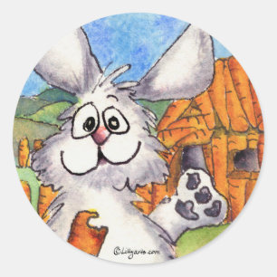 Monde est mon Sticker pour carottes