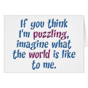 Monde incompréhensible