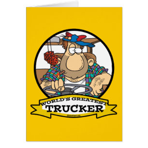 MONDE LE PLUS GRAND TRUCKER HOMME CARTOON